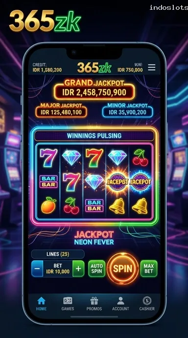 Pratinjau antarmuka indoslots — aplikasi APK resmi Android v2.5.6