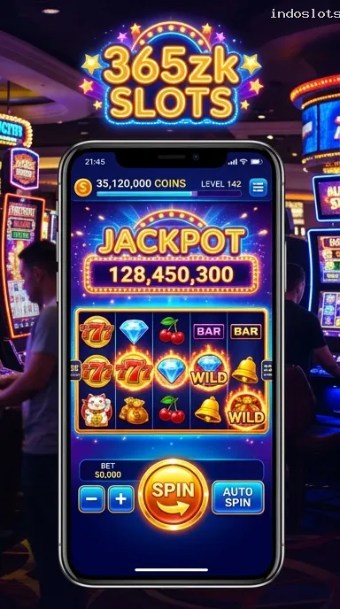 Cuplikan layar menu unduhan indoslots untuk perangkat Android
